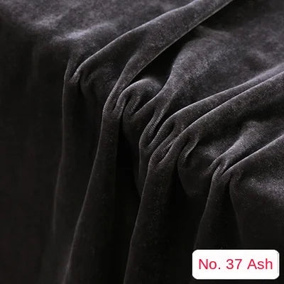 114cm Silk Velvet Fabric Silk Fabric Silk Velvet Dress Fabric Golden Yellow Butterfly Purple Wine Red Ash Grey Taro Purple Color