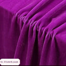 114cm Silk Velvet Fabric Silk Fabric Silk Velvet Dress Fabric Golden Yellow Butterfly Purple Wine Red Ash Grey Taro Purple Color