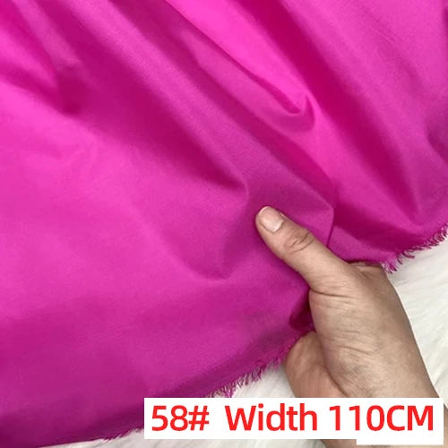 Customized Solid Color Silk Taffeta Fabric Skinny Gorgeous Color Multicolor Garment DIY Thai Raw Silk Fabric Meter Pure Silk