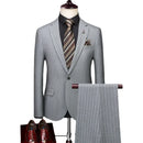 Elegant and Elegant Business Office Slim Fit Set Wedding Groom Wedding Banquet Dress Three Piece Set