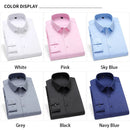 Formal Men's Shirt Casual Fashion Office Business Men's Dress Shirt