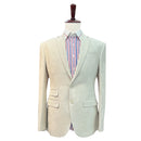 Lightweight Italian Casual Breathable Linen Beige Suit for Men