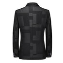 Men's Business Slim Fit Set Two Piece Fashion Men's Ball Suit