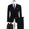 Men's Set 3-piece Suit Comfortable Fit Set Formal Wedding Business Men's Set