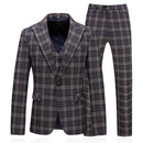New Large Suit Men's Bridegroom's Wedding Dress Three Piece Suit