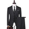 Tailor Make Men's Suit Blue Single Breasted Suit Customized Make 3pcs Suit
