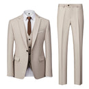 Tailor Shop Customized Fashion Men's Casual Business Wedding Set of 3 Pieces