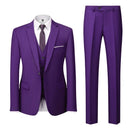 Tailor Shop Customized Fashion Men's Casual Business Wedding Set of 3 Pieces