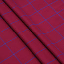 Worsted Wool Fabric Summer Suit Fabric Men's and Women's Plaid Men's and Women's Suit Blended