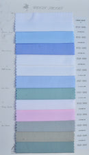 Men's Striped Plain Color Shirt Fabric with Various Styles