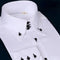 Business Gentleman Men's White Shirt High Collar Long Sleeve Slim Autumn British Shirt