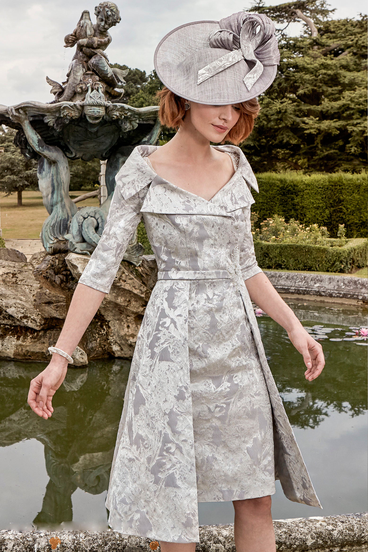 custom made brocade dress mother of the bride dress wedding dress moth –  Shenzhen Stephanie Apparel Ltd. Shenzhen Tailor