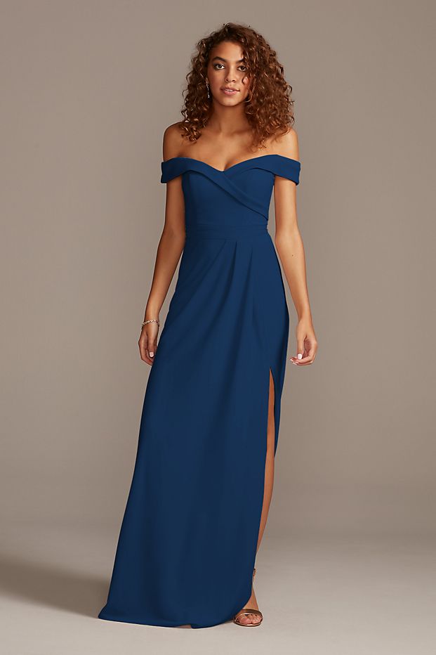 tailor shop custom made Off-the-Shoulder Crepe Bridesmaid Dress orange Shenzhen Stephanie Apparel Ltd. Shenzhen Tailor tailor shop custom made Off-the-Shoulder Crepe Bridesmaid Dress orange Shenzhen Stephanie Apparel Ltd. Shenzhen Tailor