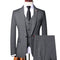 New Design Set Men's English Fit Solid Wedding Party Men's Set
