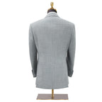 Advanced Double Breasted Suit Jacket Men's British Style Slim Fit Groom Suit Business and Professional Formal Attire