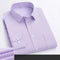 Autumn Long Sleeved Shirt Men's Striped Business and Casual Work Shirt Men's Middle-aged and Young Work Clothes Work Clothes
