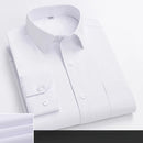 Autumn Long Sleeved Shirt Men's Striped Business and Casual Work Shirt Men's Middle-aged and Young Work Clothes Work Clothes