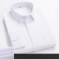 Autumn Long Sleeved Shirt Men's Striped Business and Casual Work Shirt Men's Middle-aged and Young Work Clothes, Work Clothes