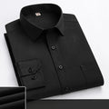 Autumn Long Sleeved Shirt Men's Striped Business and Casual Work Shirt Men's Middle-aged and Young Work Clothes Work Clothes