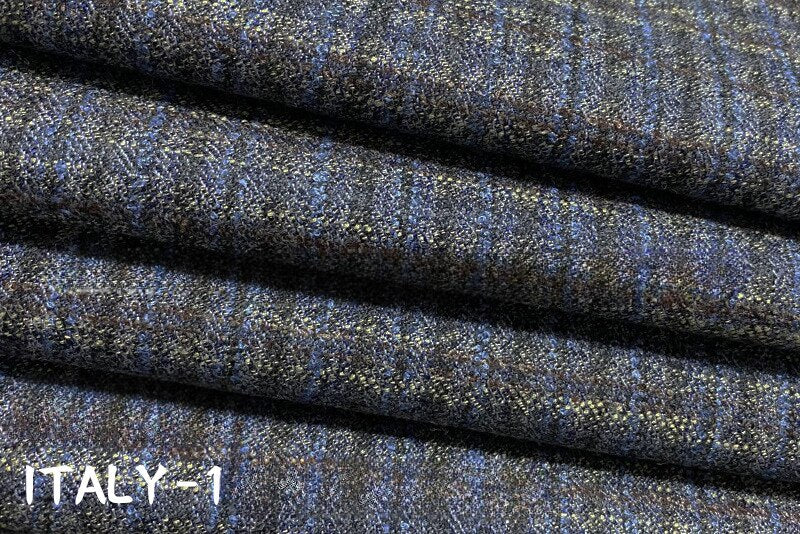Autumn and Winter Exclusive New Product Worsted Wool Suit Fabric High-end Wool Fabric Striped Wool Clothing