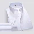 Business Fashion Long Sleeved Lapel Formal Attire Classic Shirt Men's Clothing