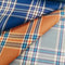 Checkered Colored Worsted Wool Suit Fabric for Men's and Tailor Make suit Blended Wool Suit