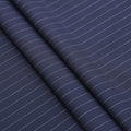 Color Stripes 50 Australian Wool Suit Wool Vertical Stripe Suit Blend Summer New Products Fabric Worsted Merino