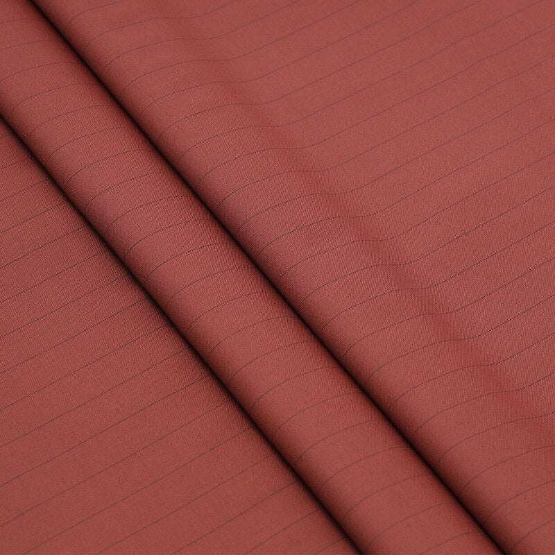 Color Stripes 50 Australian Wool Suit Wool Vertical Stripe Suit Blend Summer New Products Fabric Worsted Merino