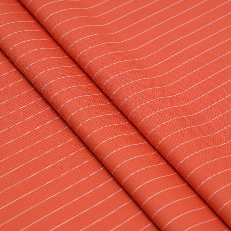 Color Stripes 50 Australian Wool Suit Wool Vertical Stripe Suit Blend Summer New Products Fabric Worsted Merino