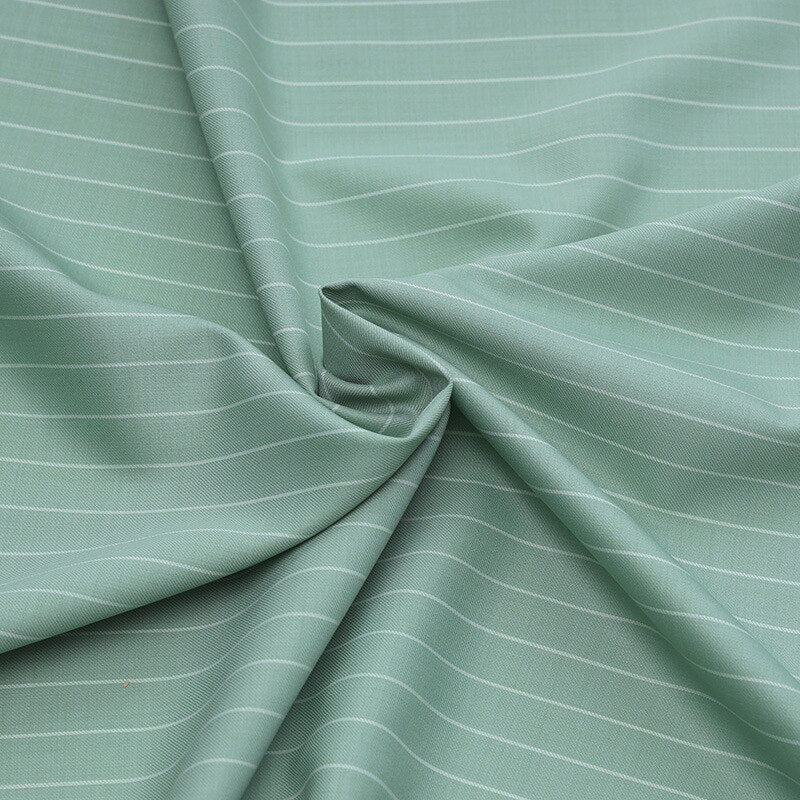 Color Stripes 50 Australian Wool Suit Wool Vertical Stripe Suit Blend Summer New Products Fabric Worsted Merino