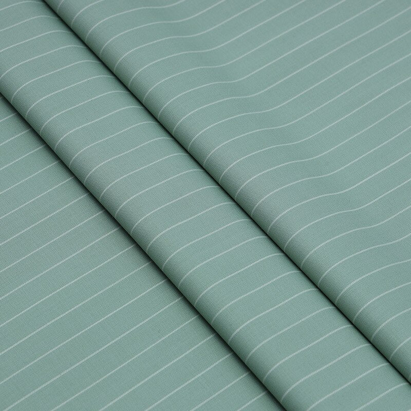 Color Stripes 50 Australian Wool Suit Wool Vertical Stripe Suit Blend Summer New Products Fabric Worsted Merino