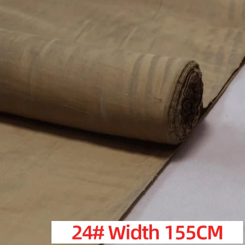 Customized 138cm Wide Solid Color Shuanggong Slub Fabric Skinny Gorgeous Color Multicolor Garment DIY Thai Raw Silk for Suit