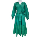 Customized Green Loose and Comfortable Dress Bride Mother Dress Wedding Party