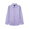 Customized Men's Fashion Slim Fall Pure Purple Shirt