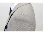 Customized Single Breasted Groom Formal Slim Fitting Men's Business Suit Wool Fashion Set