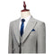 Customized Single Breasted Groom Formal Slim Fitting Men's Business Suit Wool Fashion Set