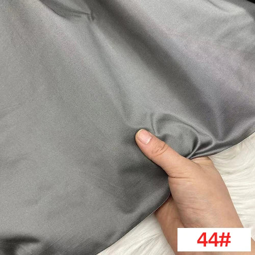 Customized Solid Color Silk Taffeta Fabric Skinny Gorgeous Color Multicolor Garment DIY Thai Raw Silk Fabric Meter Pure Silk