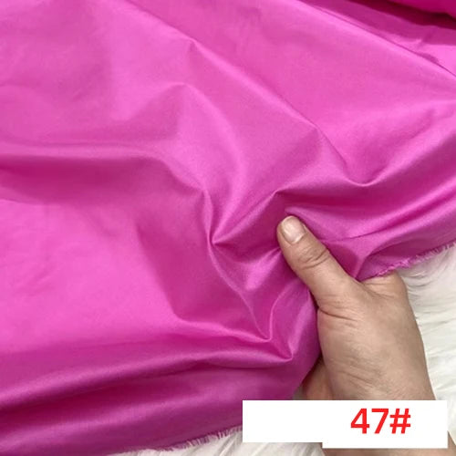 Customized Solid Color Silk Taffeta Fabric Skinny Gorgeous Color Multicolor Garment DIY Thai Raw Silk Fabric Meter Pure Silk