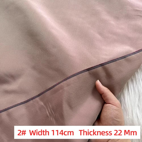 Customized Solid Color Silk Taffeta Fabric Skinny Gorgeous Color Multicolor Garment DIY Thai Raw Silk Fabric Meter Pure Silk