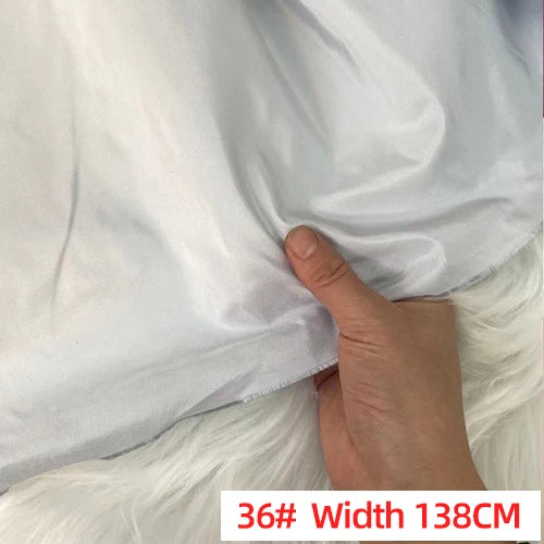 Customized Solid Color Silk Taffeta Fabric Skinny Gorgeous Color Multicolor Garment DIY Thai Raw Silk Fabric Meter Pure Silk