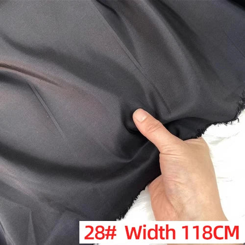 Customized Solid Color Silk Taffeta Fabric Skinny Gorgeous Color Multicolor Garment DIY Thai Raw Silk Fabric Meter Pure Silk