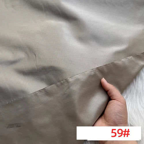 Customized Solid Color Silk Taffeta Fabric Skinny Gorgeous Color Multicolor Garment DIY Thai Raw Silk Fabric Meter Pure Silk