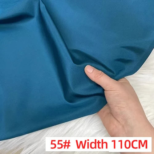 Customized Solid Color Silk Taffeta Fabric Skinny Gorgeous Color Multicolor Garment DIY Thai Raw Silk Fabric Meter Pure Silk