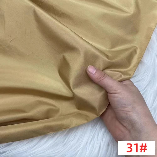 Customized Solid Color Silk Taffeta Fabric Skinny Gorgeous Color Multicolor Garment DIY Thai Raw Silk Fabric Meter Pure Silk