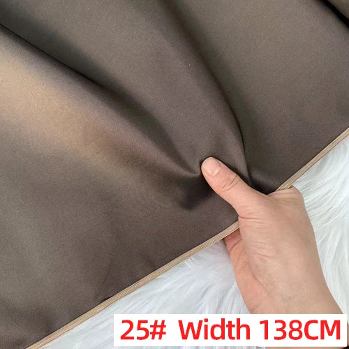 Customized Solid Color Silk Taffeta Fabric Skinny Gorgeous Color Multicolor Garment DIY Thai Raw Silk Fabric Meter Pure Silk