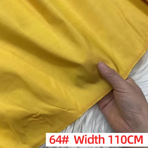 Customized Solid Color Silk Taffeta Fabric Skinny Gorgeous Color Multicolor Garment DIY Thai Raw Silk Fabric Meter Pure Silk