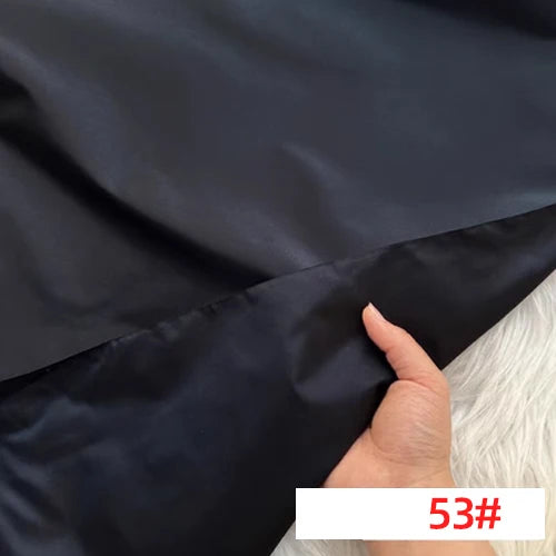 Customized Solid Color Silk Taffeta Fabric Skinny Gorgeous Color Multicolor Garment DIY Thai Raw Silk Fabric Meter Pure Silk