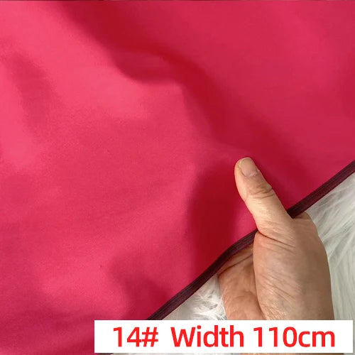 Customized Solid Color Silk Taffeta Fabric Skinny Gorgeous Color Multicolor Garment DIY Thai Raw Silk Fabric Meter Pure Silk