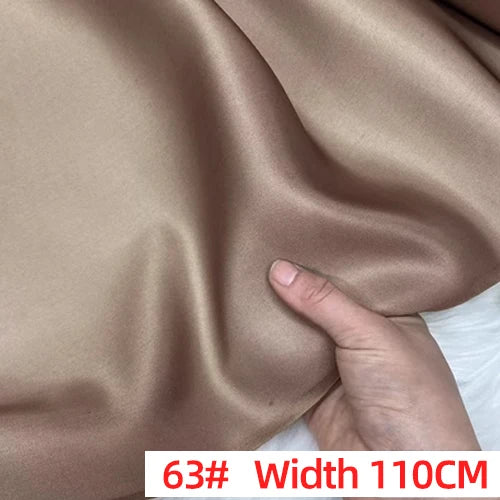 Customized Solid Color Silk Taffeta Fabric Skinny Gorgeous Color Multicolor Garment DIY Thai Raw Silk Fabric Meter Pure Silk