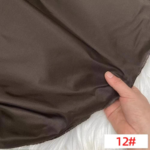 Customized Solid Color Silk Taffeta Fabric Skinny Gorgeous Color Multicolor Garment DIY Thai Raw Silk Fabric Meter Pure Silk